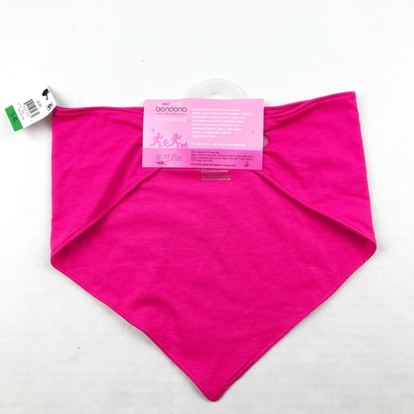 Ideology Breast Cancer Bandana For Pets - Picture 3 of 5